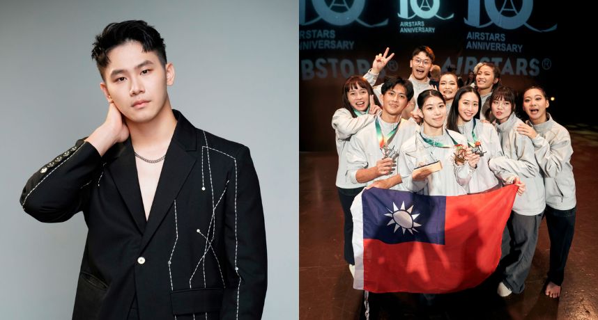 璽皓率團赴泰國曼谷比賽，為台灣爭光！高空馬戲國際競賽勇奪一金3銀